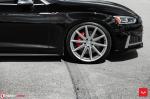 Audi S5 Cabriolet on Vossen Wheels (VFS10) 2017 года